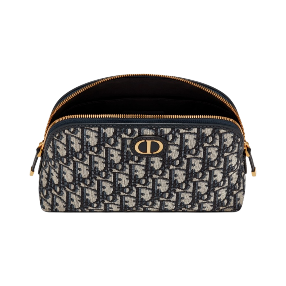 디올 30 몽테인 뷰티 파우치 블루 디올 오블리크 자카드(Dior 30 Montaigne Beauty Pouch Blue Dior Oblique Jacquard) - 3