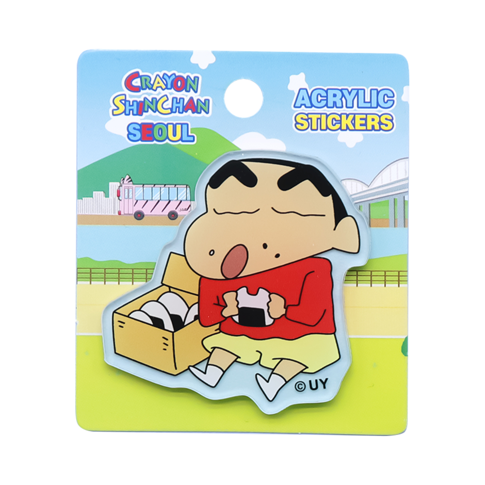 8809868973066 Daewonmedia Crayon Shin Chan Regional Theme Acrylic Sticker Seoul