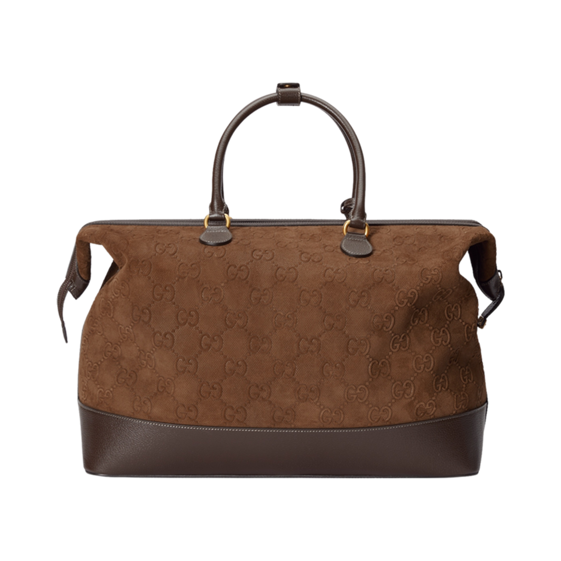 구찌 GG 더플백 브라운 스웨이드 GG(Gucci GG Duffle Bag Brown Suede GG) - 3