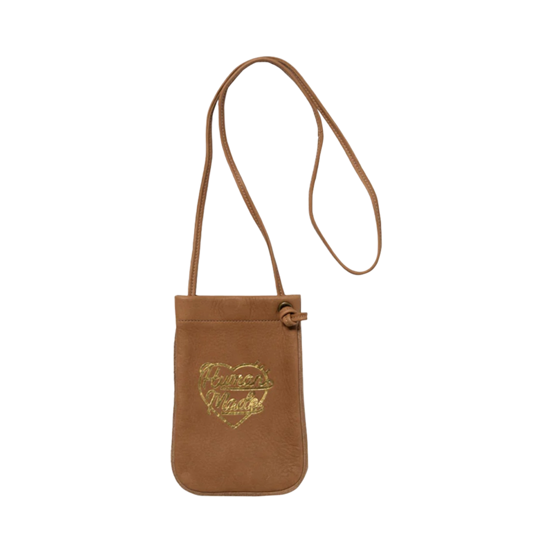 휴먼 메이드 레더 미니 숄더백 브라운(Human Made Leather Mini Shoulder Bag Brown) - 1