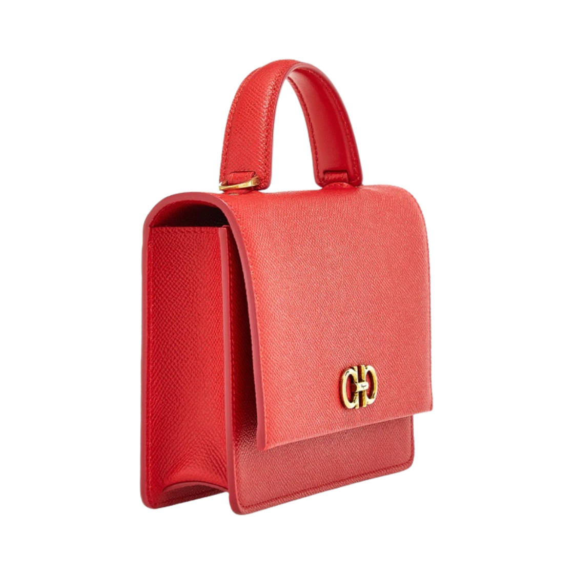 페라가모 간치니 미니백 립스틱 레드(Ferragamo Gancini Mini Bag Lipstick Red) - 2