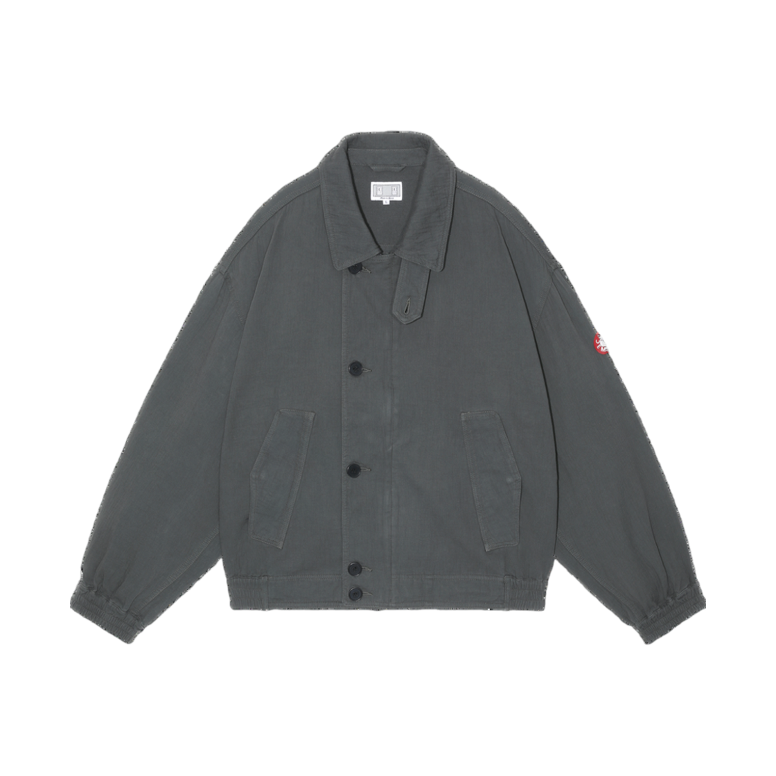 카브엠트 소프트 코튼 집 자켓 차콜 - 25SS(Cav Empt Soft Cotton Zip Jacket Charcoal - 25SS)