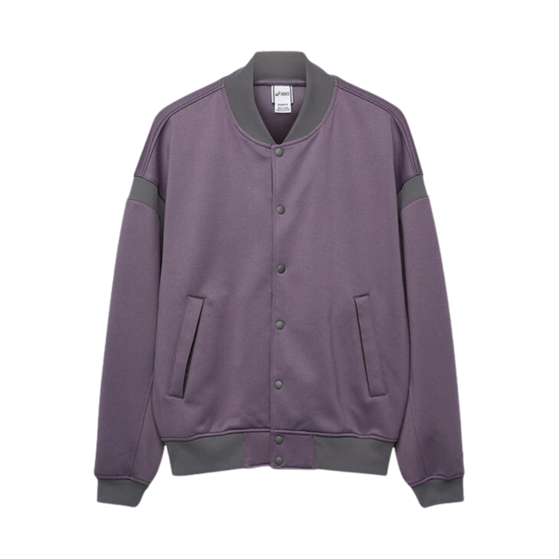 2203A284-500 Asics Knit Jacket Lavender Grey