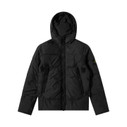 Stone Island 40123 Garment Dyed Crinkle Reps Down Jacket Black - 21FW