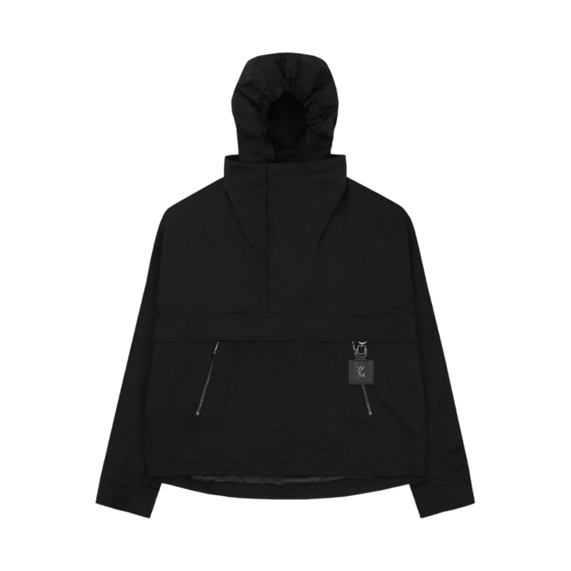 우영미 나일론 아노락 점퍼 블랙 - 22FW