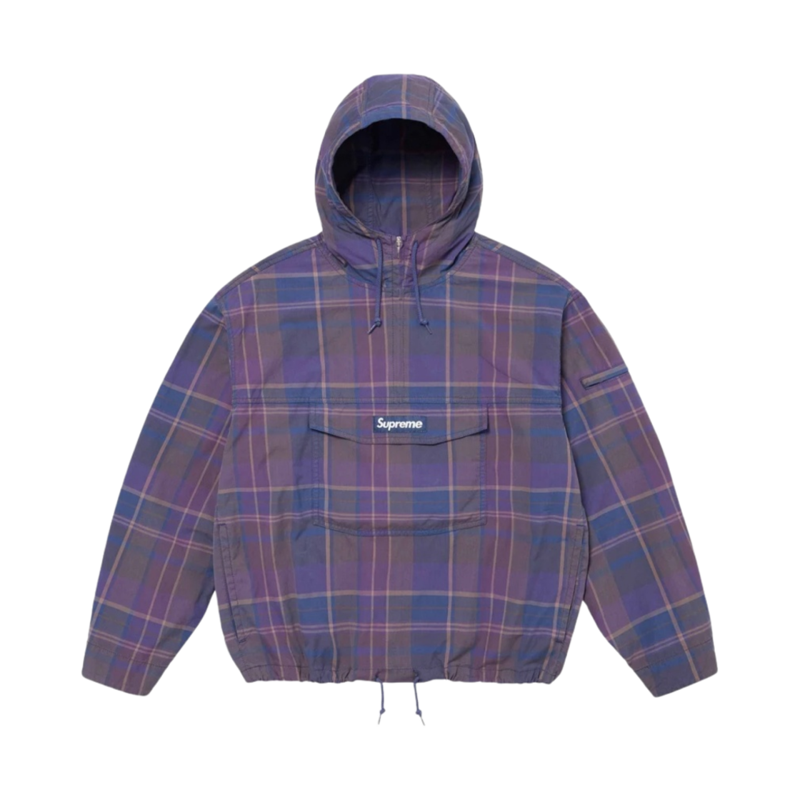 슈프림 코튼 유틸리티 아노락 플레이드 - 24SS