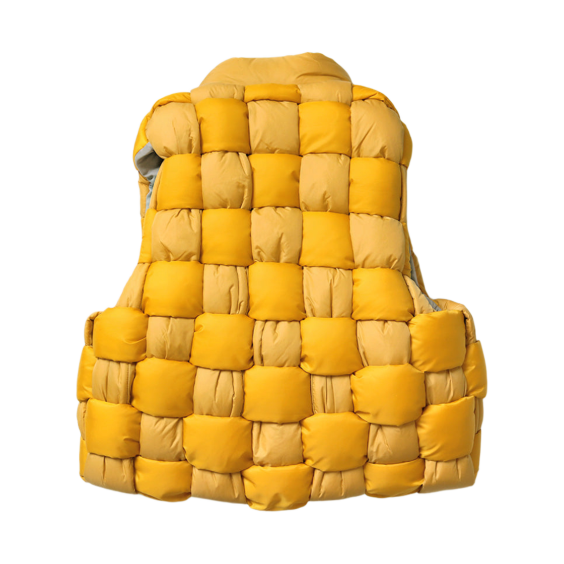 (W) 캐피탈 나일론 다이어트 킬 위빙 베스트 옐로우((W) Kapital Nylon Diet Keel Weaving Vest Yellow) - 2