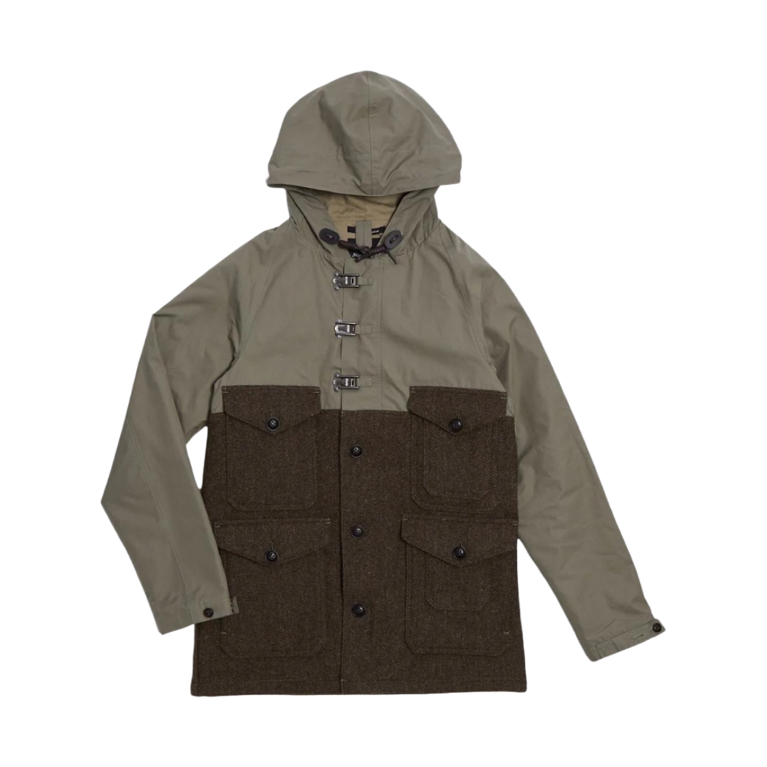 나이젤 카본 클래식 카메라맨 해리스 트위드 벤틸 아미(Nigel Cabourn Classic Cameraman Harris Tweed Ventile Army)
