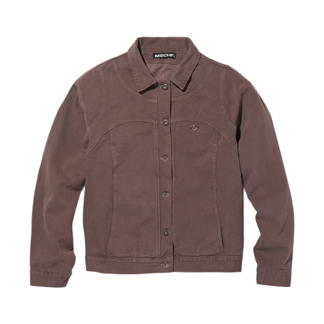 - (W) Mischief Trucker Jacket Rose Brown