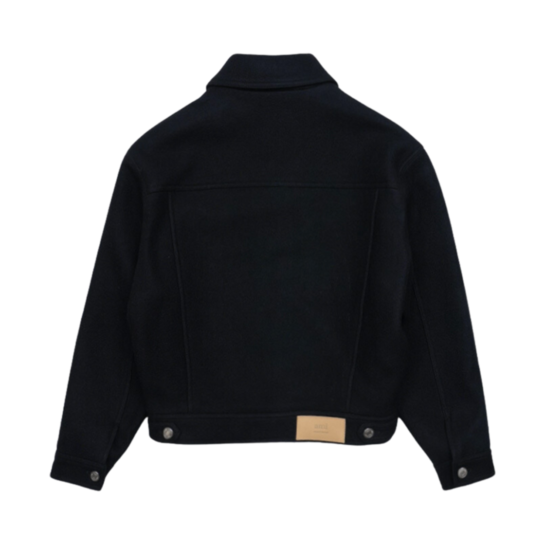 아미 박시 핏 자켓 블랙(AMI Boxy Fit Jacket Black) - 2