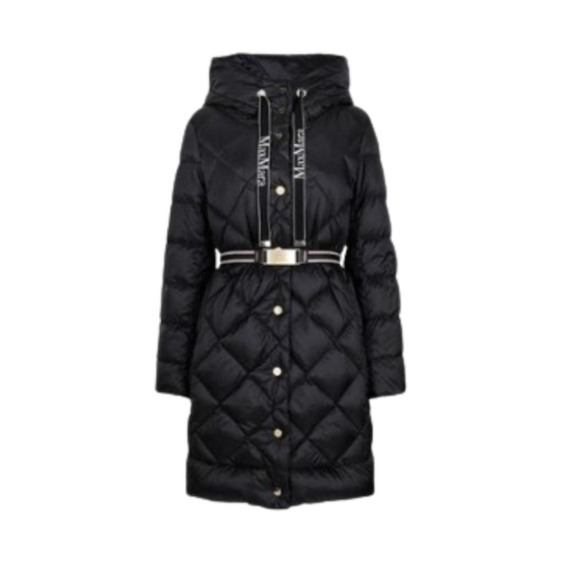 TRECAP-059 (W) Max Mara The Cube Trecap Water-Repellent Down Jacket Black