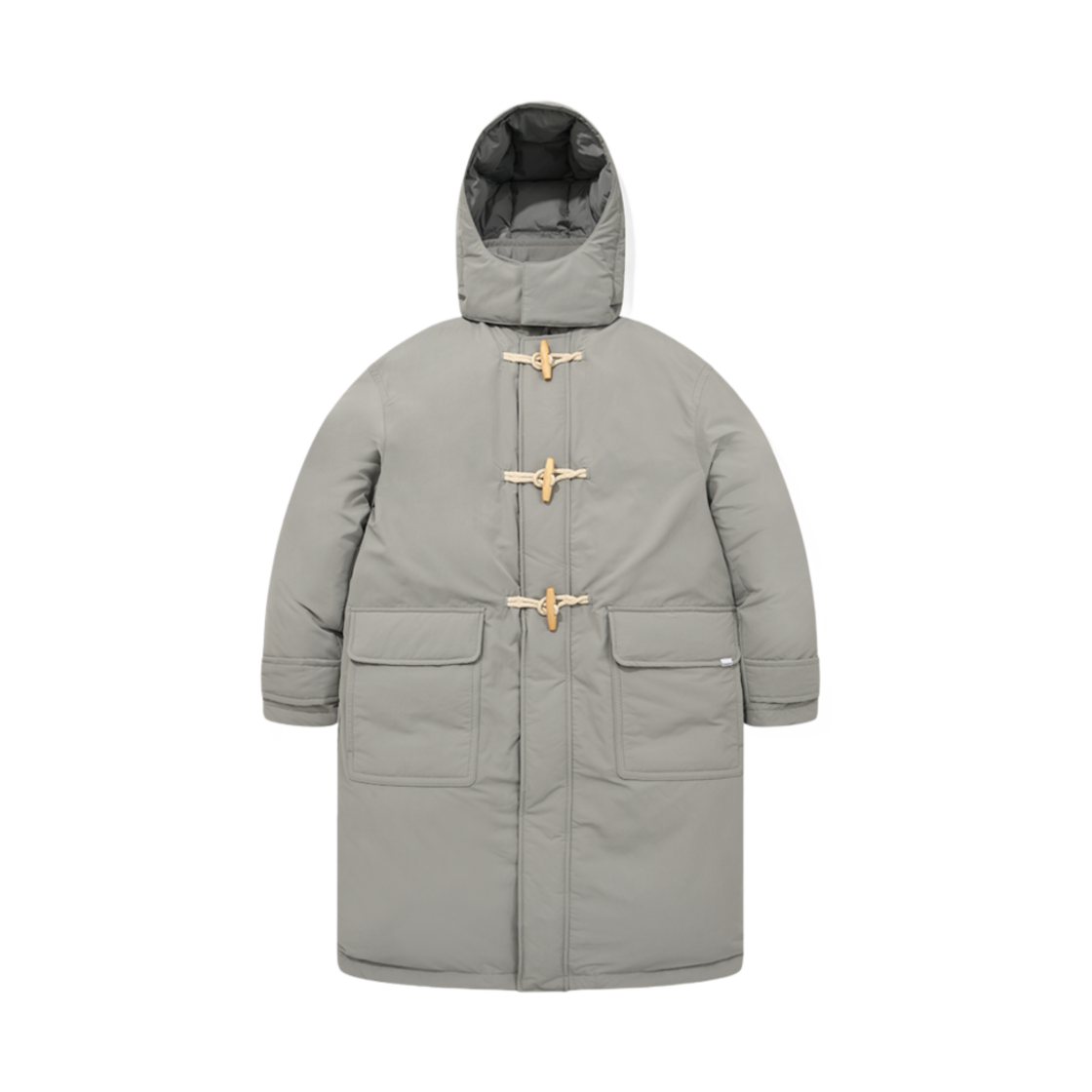 커버낫 RDS 롱 다운 코트 라이트 그레이(Covernat RDS Long Down Coat Light Grey)