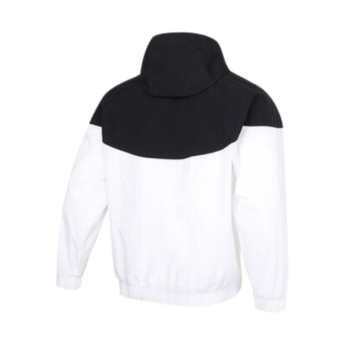 나이키 헤리티지 윈드러너 하프 집 후드 자켓 블랙 화이트 - 아시아(Nike Heritage Windrunner Half Zip Hooded Jacket Black White - Asia) - 2