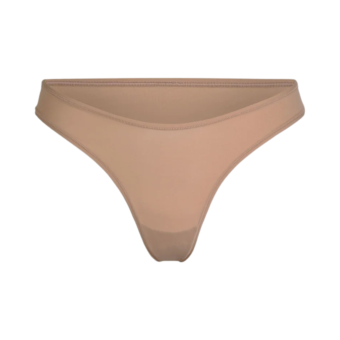 (W) 스킴스 핏츠 에브리바디 딥드 프론트 통 시에나((W) Skims Fits Everybody Dipped Front Thong Sienna) - 1