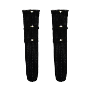 Onnitella Mini Flower Half Stocking Black