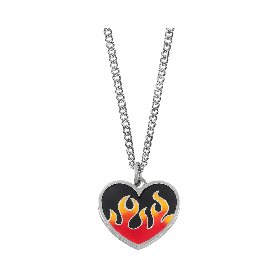 NONENON-124 Nonenon Flame Love Necklace Red