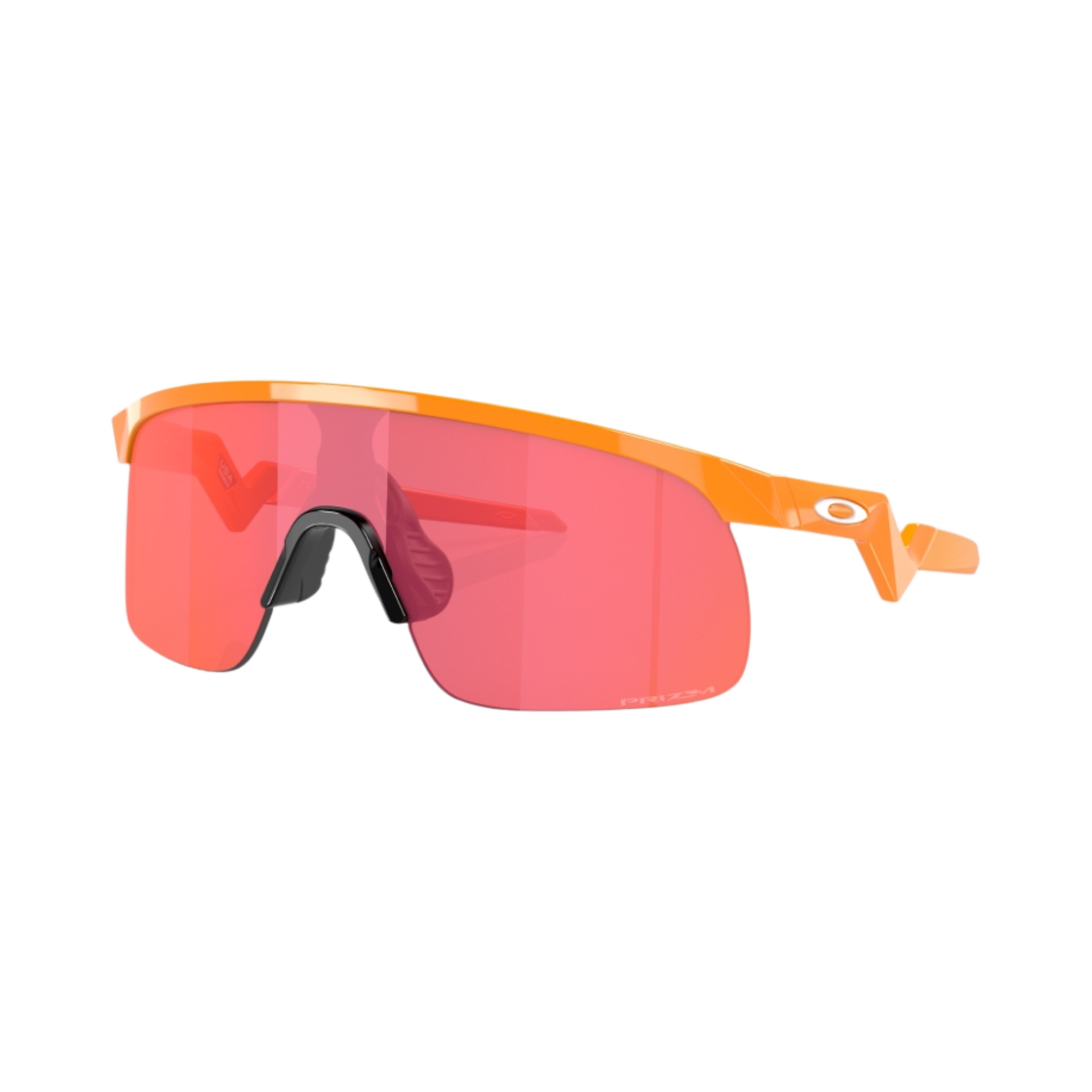 (유스) 오클리 레지스터 아토믹 오렌지 프레임 프리즘 트레일 토치 렌즈 하이 브릿지 핏((Youth) Oakley Resistor Atomic Orange Frame Prizm Trail Torch Lenses High Bridge Fit) - 1