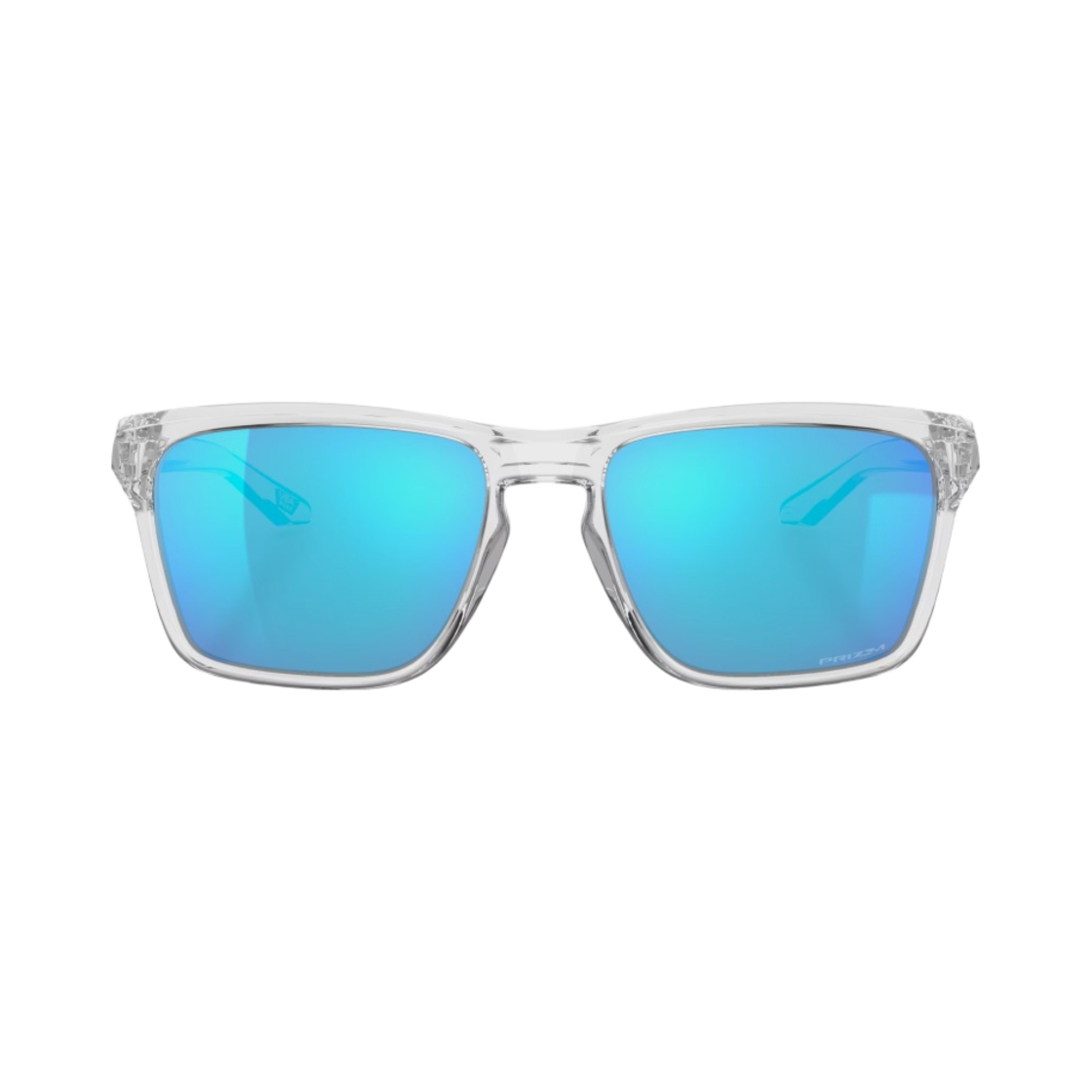 오클리 사일러스 폴리쉬드 클리어 프레임 프리즘 사파이어 렌즈 로우 브릿지 핏(Oakley Sylas Polished Clear Frame Prizm Sapphire Lenses Low Bridge Fit) - 2
