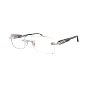 Chrome Hearts Deep II Shiny Silver Black Plastic