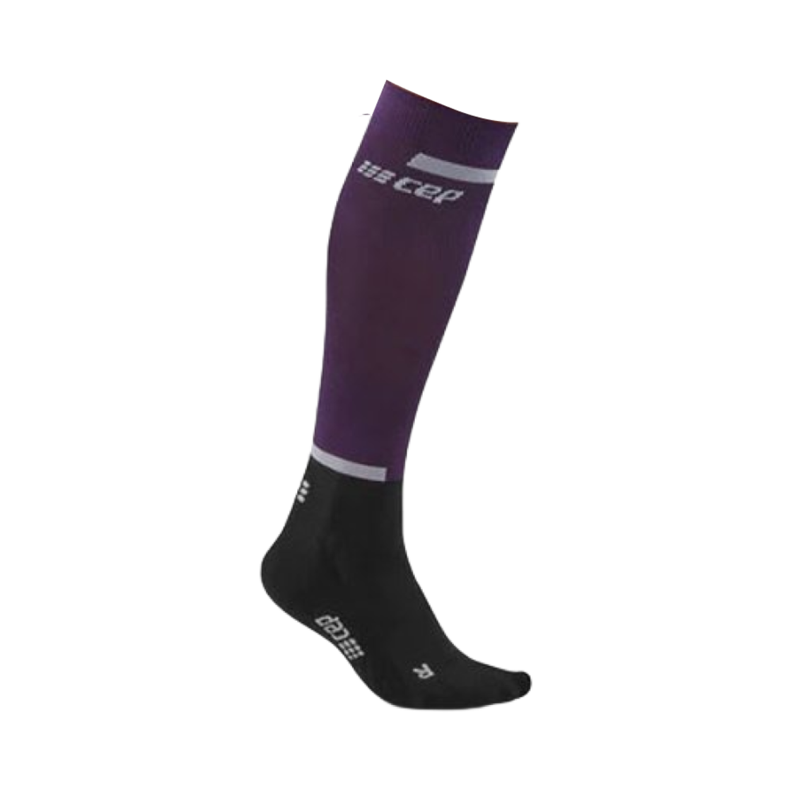 (W) CEP 더 런 컴프레션 톨 삭스 4.0 바이올렛 블랙((W) CEP The Run Compression Tall Socks 4.0 Violet Black) - 1