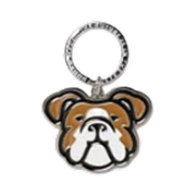 Human Made Animal Head Keyring Brown