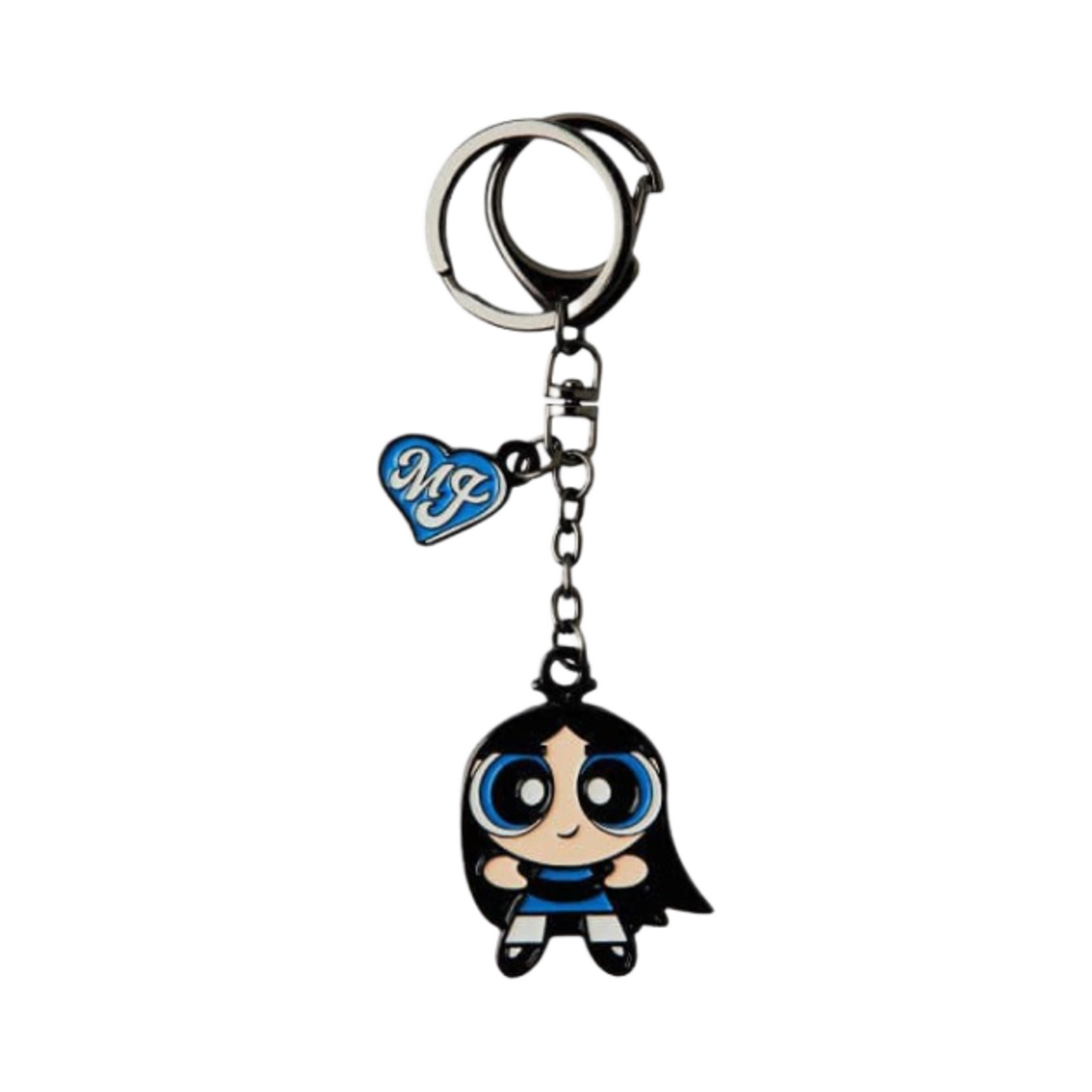 뉴진스 x 파워퍼프걸 메탈 키링 민지(NewJeans x The Powerpuff Girls Metal Keyring Minji)