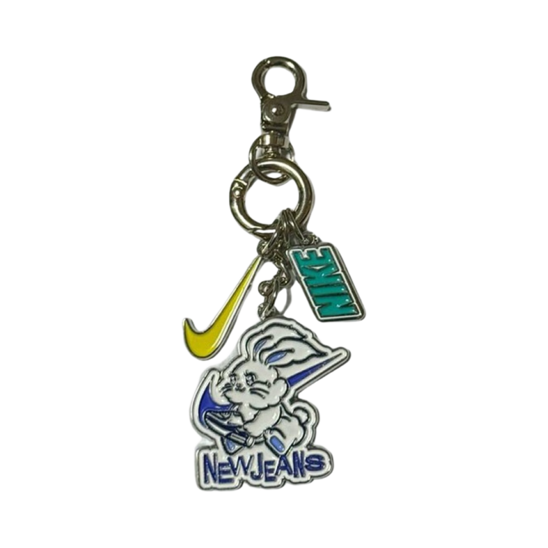 나이키 x 뉴진스 나이키 강남 오픈 기념 키링 멀티컬러(Nike x Newjeans Nike Gangnam Opening Anniversary Keyring Multicolor)