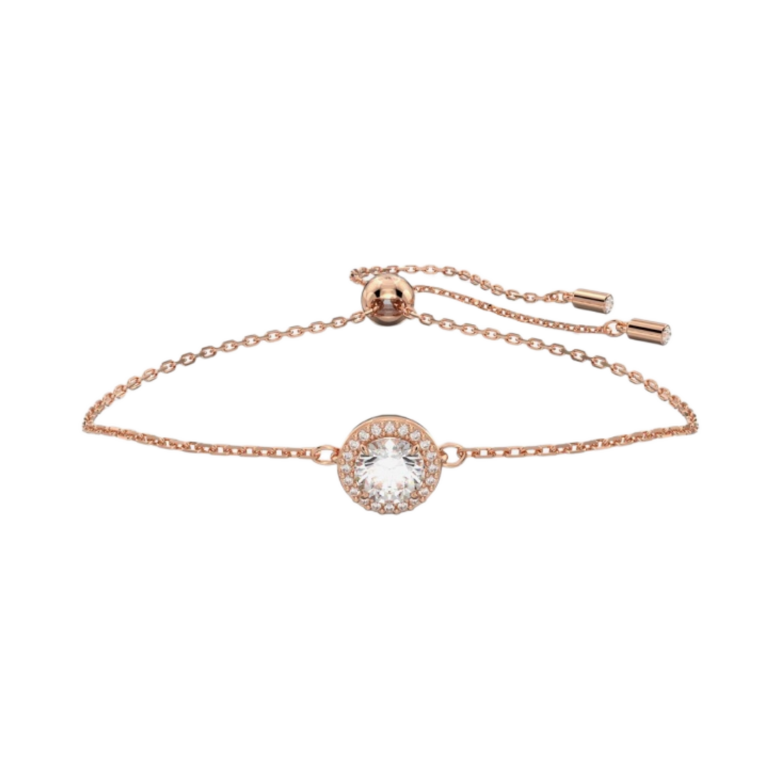 5636273 (W) Swarovski Constella Bracelet White Rose Gold Plated
