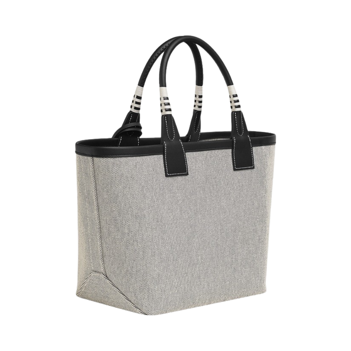 에르메스 스티플 25 백 H 캔버스 스위프트 & 팔라듐 하드웨어 에크류 누아(Hermes Steeple 25 Bag H Canvas Swift & Palladium Ecru Noir) - 3