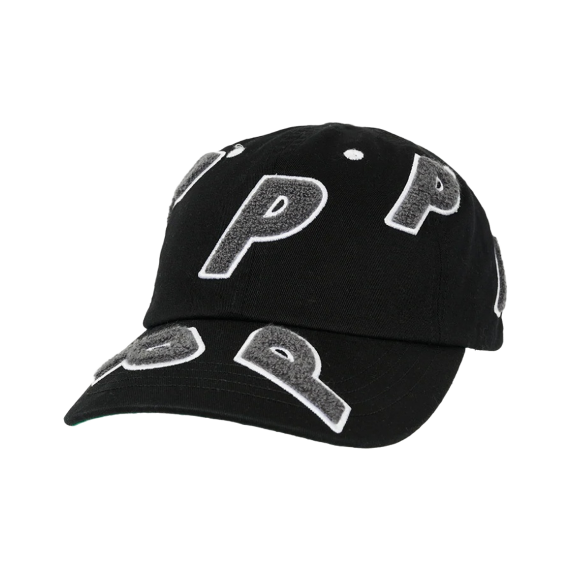 팔라스 셔닐 멀티 P 6-패널 캡 블랙 - 22SS