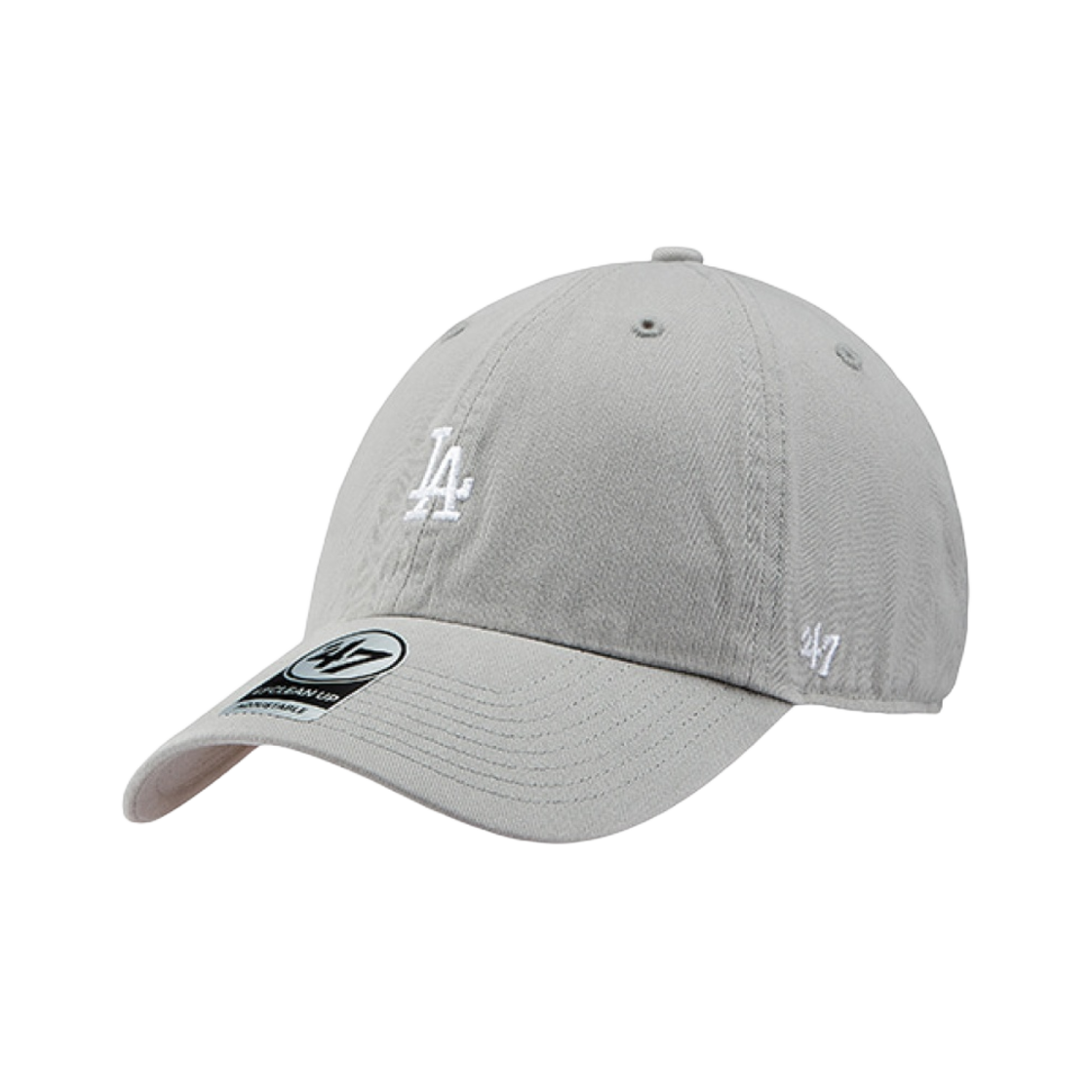 B-BSRNR12GWS-GYA 47 Brand LA Dodgers Base Runner Clean Up Grey