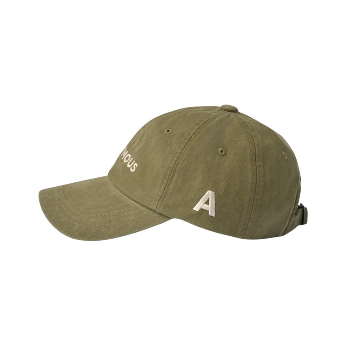 나니머스에이에이 아이코닉 피치드 캡 카키(Nonymous Aa Iconic Peached Cap Khaki) - 2