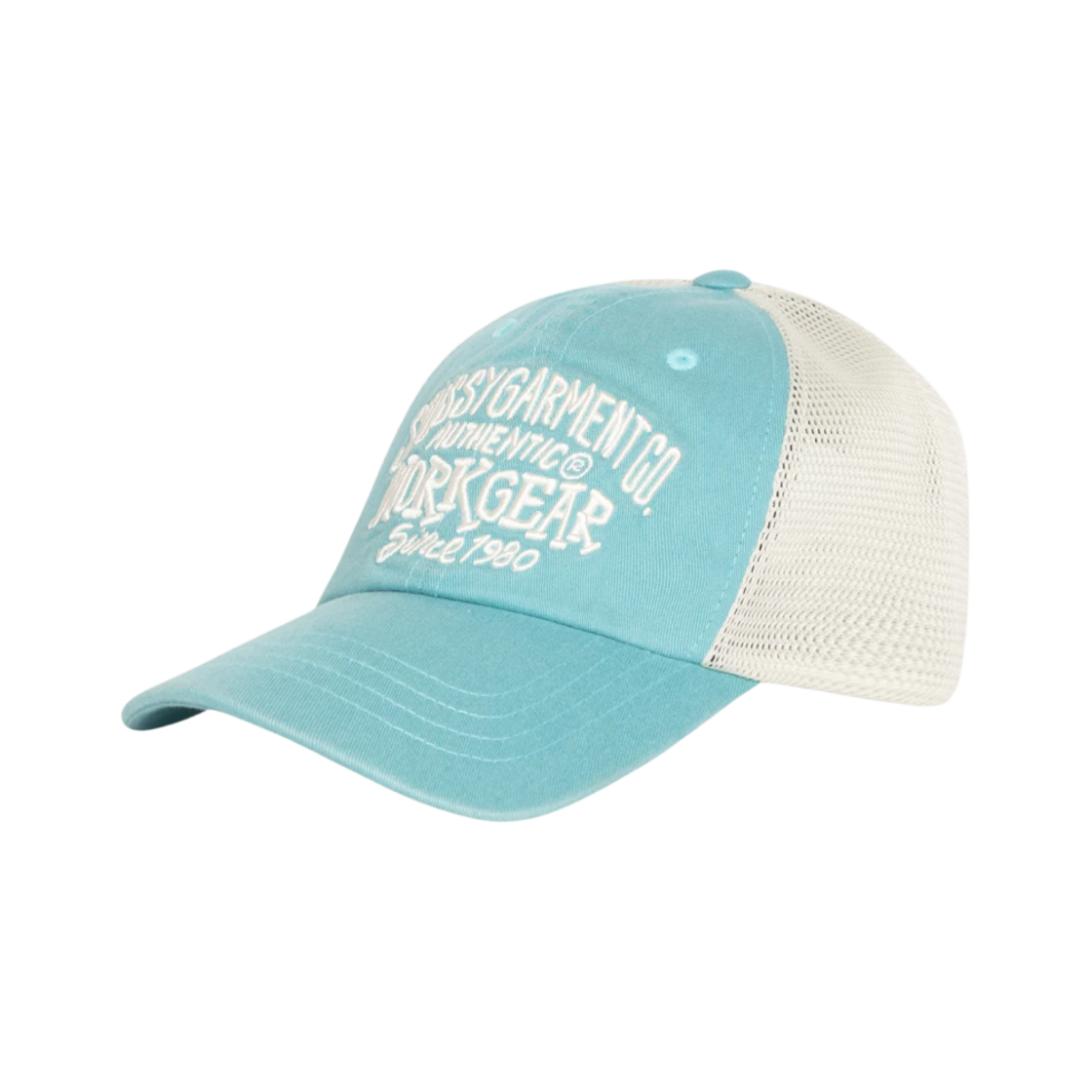 스투시 로우 프로파일 워크기어 스트랩백 틸(Stussy Low Profile Workgear Strapback Teal) - 2