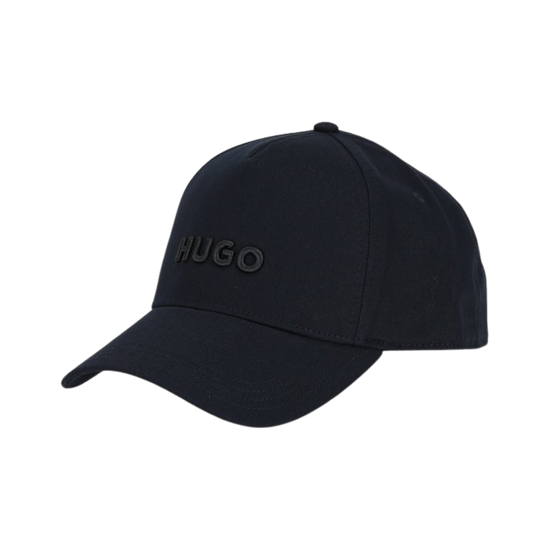 휴고 보스 로고 프론트 바이저 코튼 트윌 캡 다크 블루(Hugo Boss Cotton Twill Cap with Logo Front Visor Dark Blue) - 1