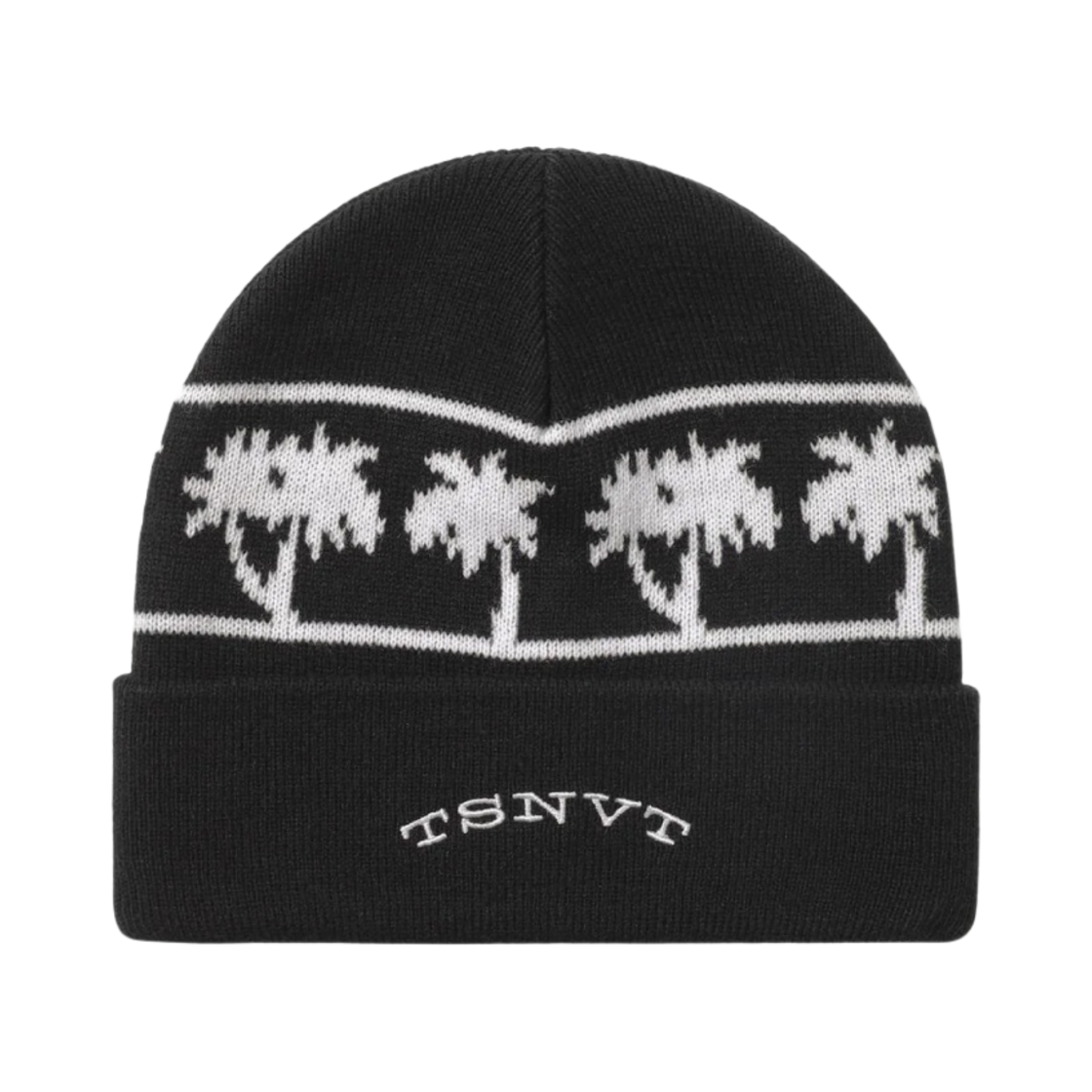 디스이즈네버댓 팜 트리 비니 블랙(thisisneverthat Palm Tree Beanie Black) - 1