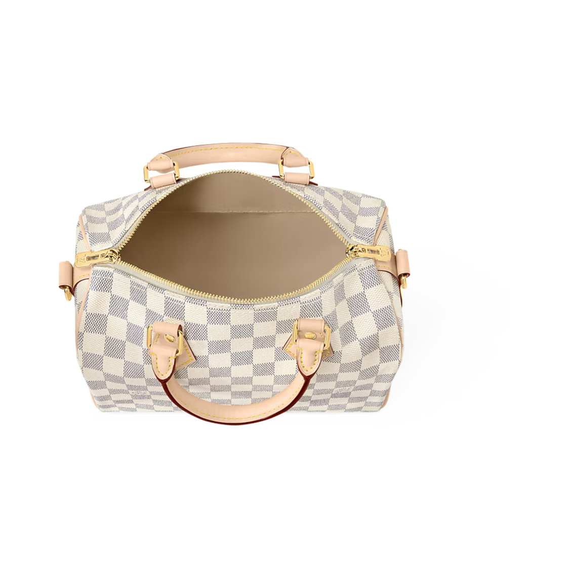 루이비통 스피디 반둘리에 25 다미에 아주르 캔버스 다미에 아주르(Louis Vuitton Speedy Bandouliere 25 Damier Azur Canvas Damier Azur) - 3