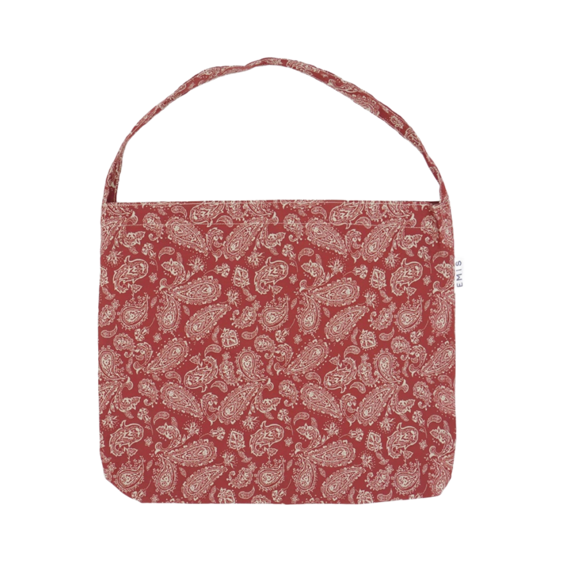 이미스 페이즐리 에코백 레드(Emis Paisley Eco Bag Red)