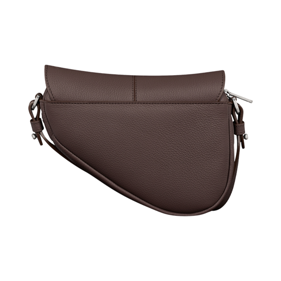 디올 미니 새들백 디올 아이콘 카프스킨 브라운(Dior Mini Saddle Bag Dior Icons Calfskin Brown) - 3