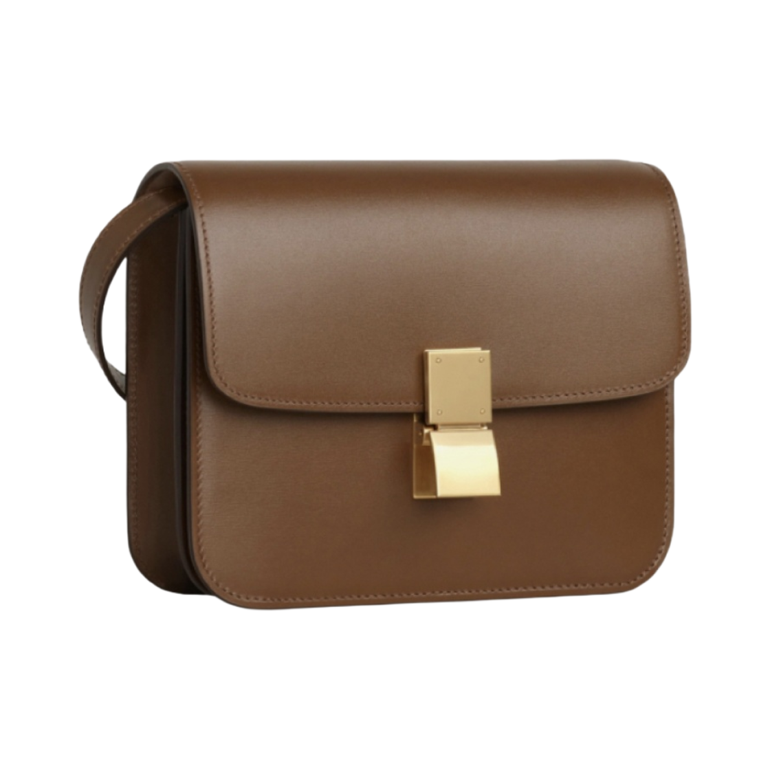 셀린느 박스 카프스킨 틴 클래식백 카멜(Celine Teen Classic Bag in Box Calfskin Camel) - 2
