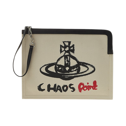 Vivienne Westwood Hoxton Clutch Beige