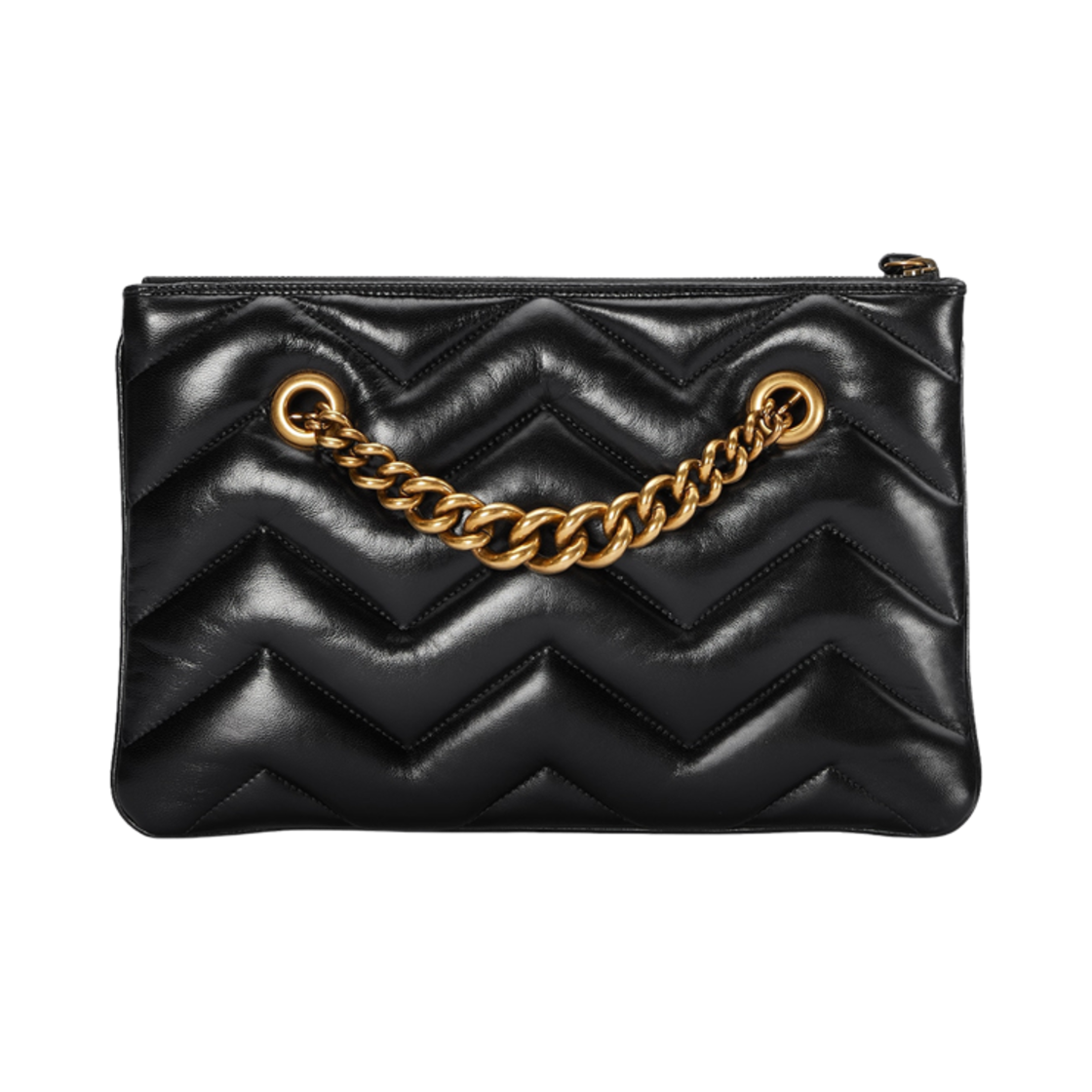 구찌 GG 마몽 클러치 블랙 레더(Gucci GG Marmont Clutch Black Leather) - 3