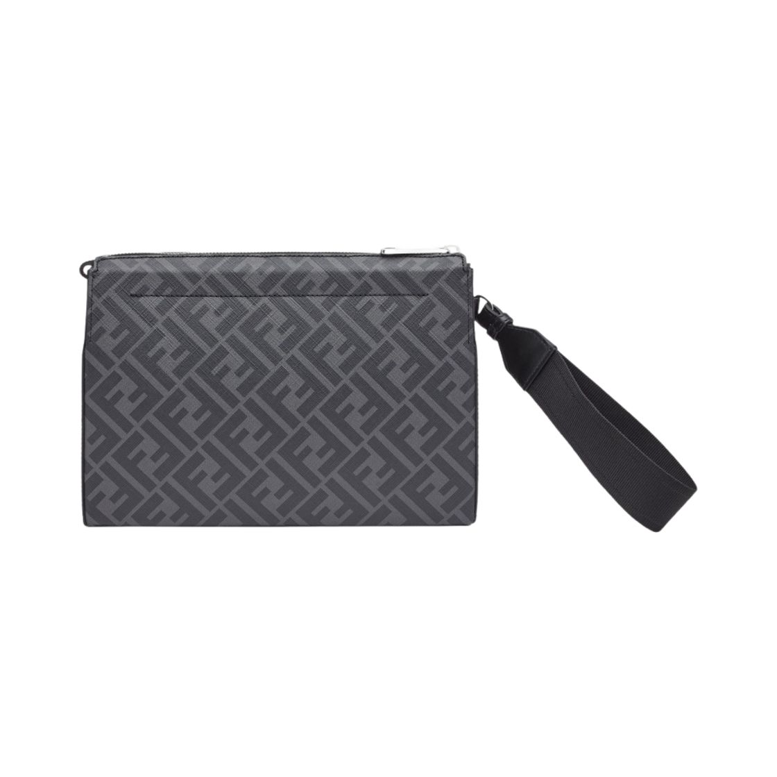 펜디 클러치 팩 파우치 FF 패브릭 블랙(Fendi Clutch Pack Pouch FF Fabric Black) - 3