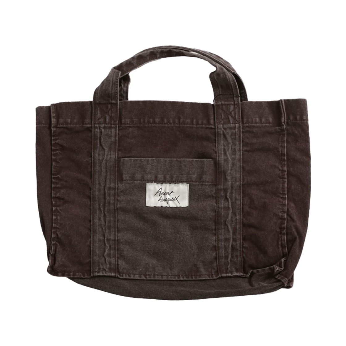 CU24XAC10-BROS Artist Komplex French Work Tote Bag Brown