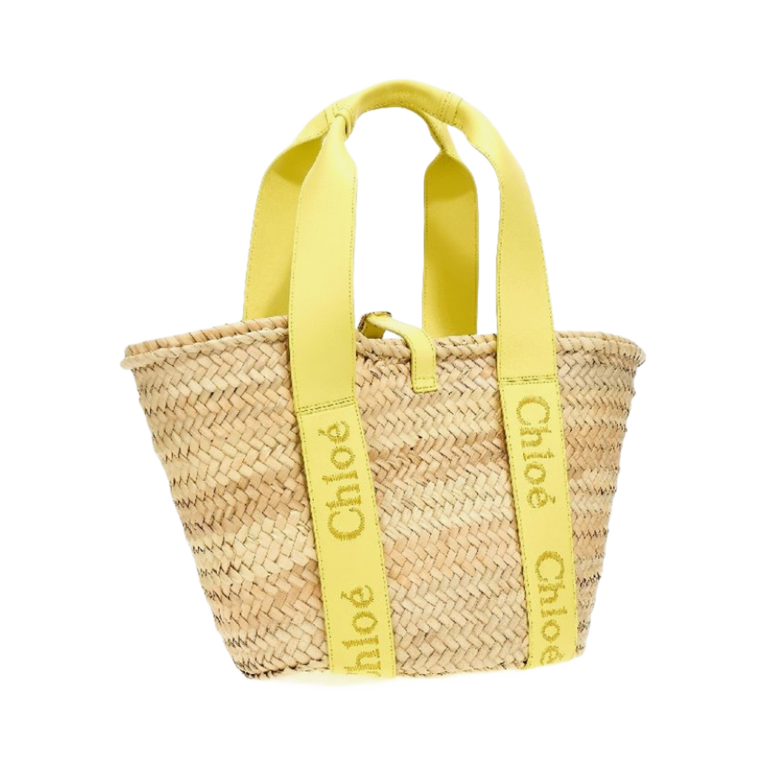 끌로에 센스 미디움 베스킷 디포딜 옐로우(Chloe Sense Medium Basket Daffodil Yellow) - 2