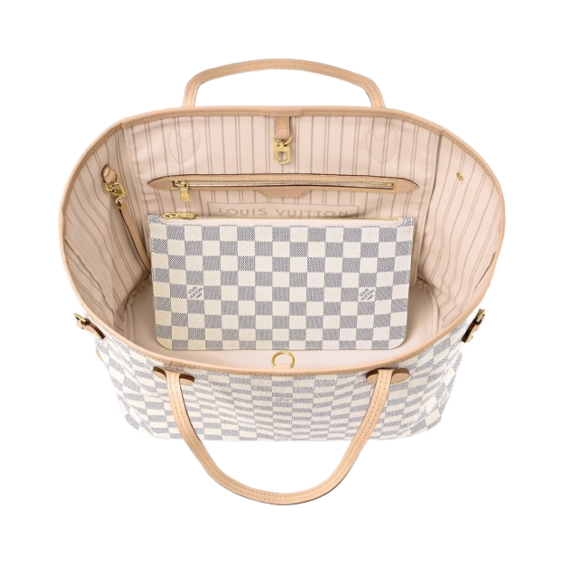 루이비통 네버풀 MM 다미에 아주르(Louis Vuitton Neverfull MM Damier Azur) - 4