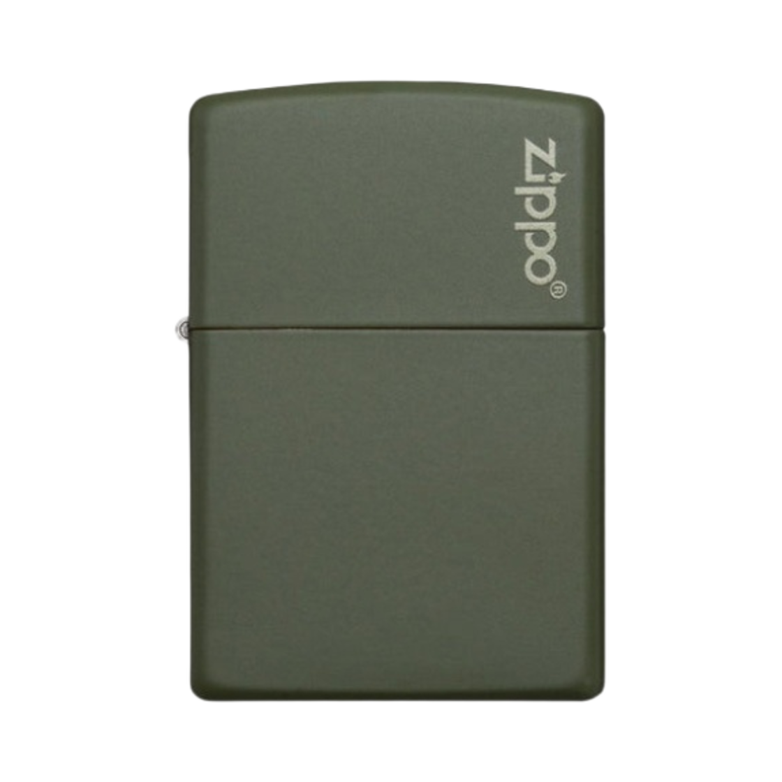 지포 클래식 매트 지포 로고 라이터 그린(Zippo Classic Matte Logo Zippo Lighter Green)