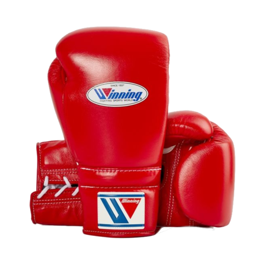 - Winning Lace Up Boxing Gloves Red