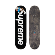 Supreme Smurf Skateboard Deck Black - 20FW