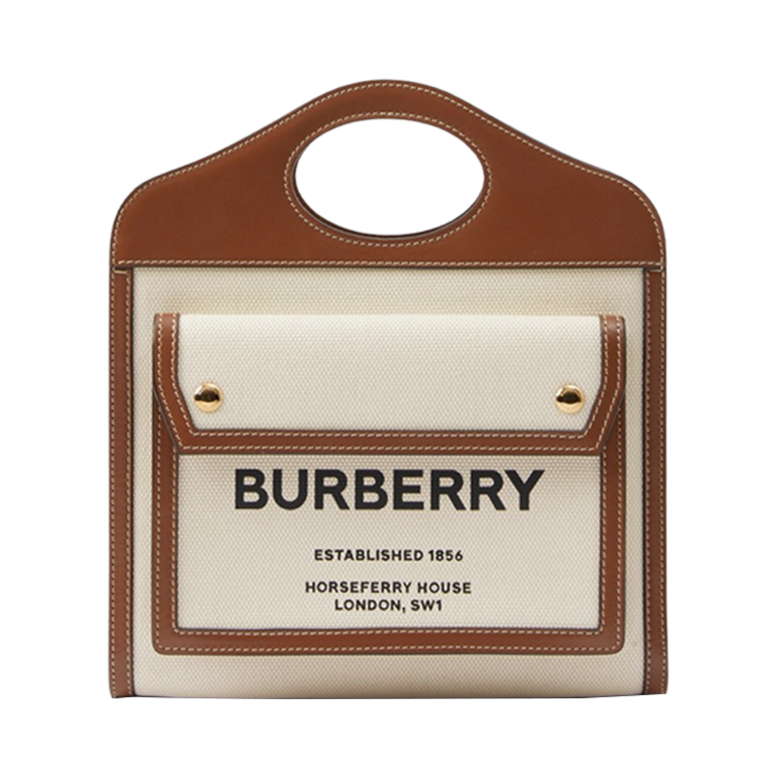 버버리 미니 포켓백 내츄럴(Burberry Mini Pocket Bag Natural) - 1
