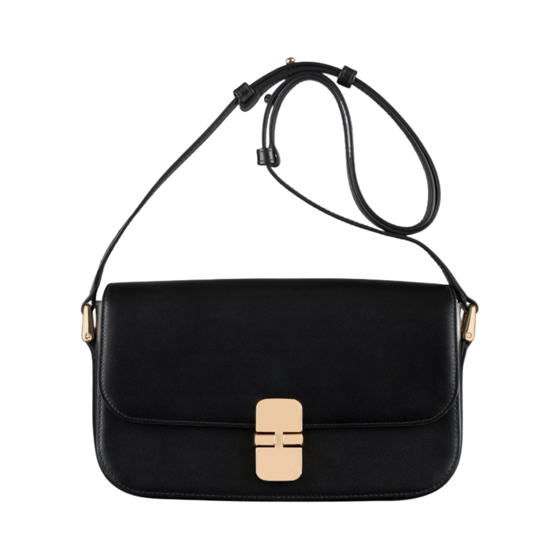 PXBMW-F61615-LZZ A.P.C. Grace Baguette Bag Black